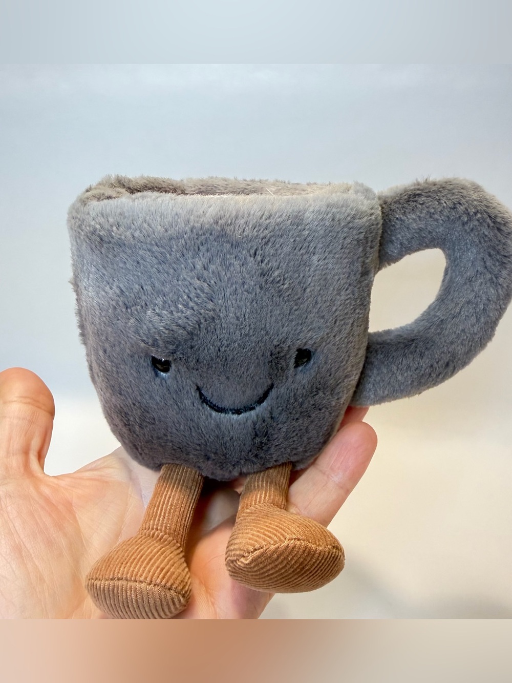 Jellycat Amuseables Coffee Cup Small Plush Toy Authentic A6COFC Excellent - Picture 11 of 11